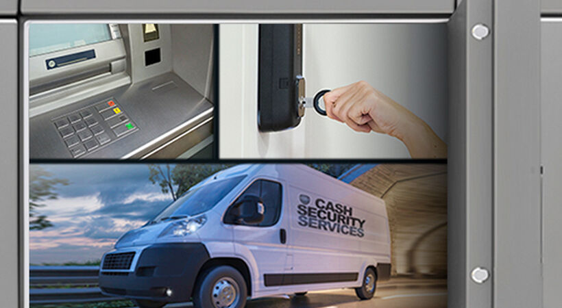 Can a single, integrated locking system protect banking halls, ATMs and cash in transit?