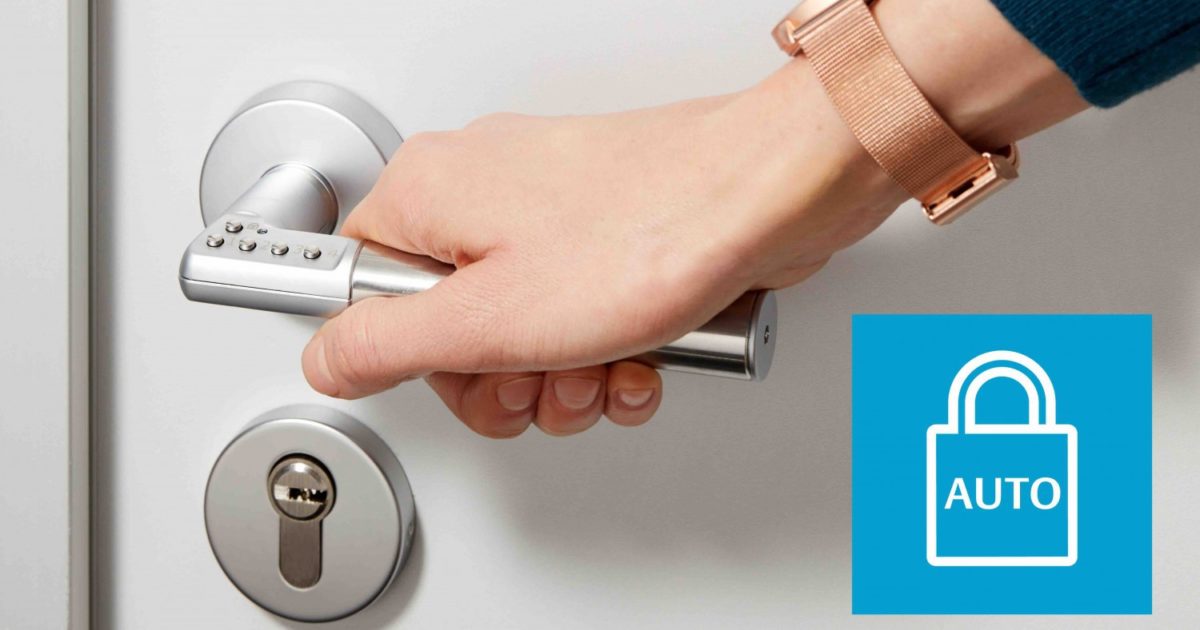 Code Handle the PINsecured door handle that locks itself