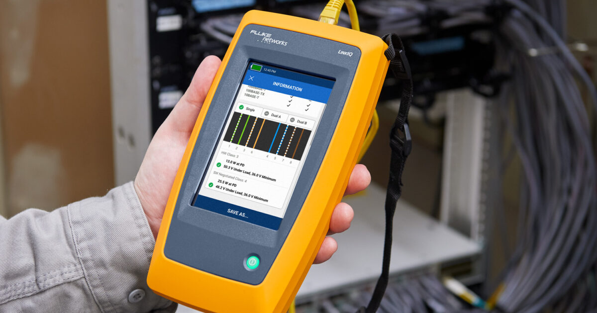 Fluke launches new cable tester Smart Infrastructure Magazine
