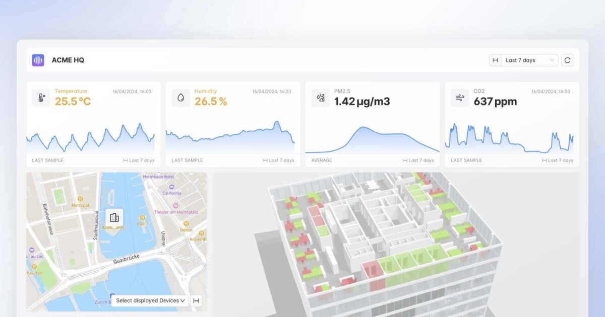 Akenza introduces 3D building twins for advanced data visualization