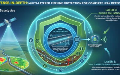 Using satellites to enable defence-in-depth infrastructure monitoring