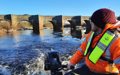 Proactive hydrographic mapping for infrastructure protection