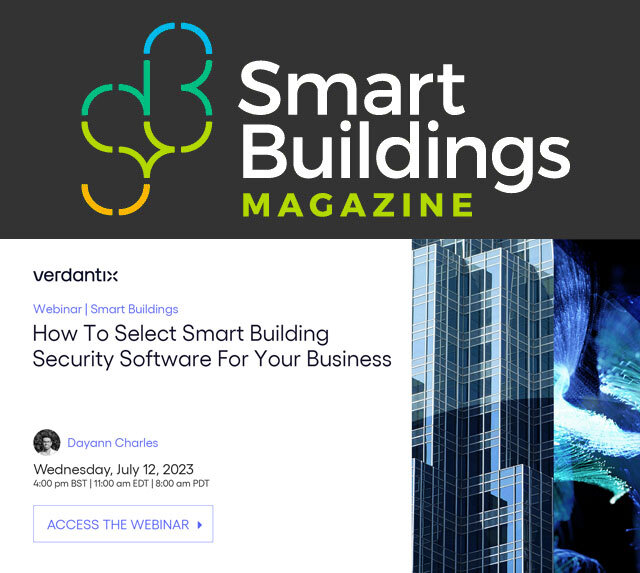 Smart Buildings Magazine masthead image
