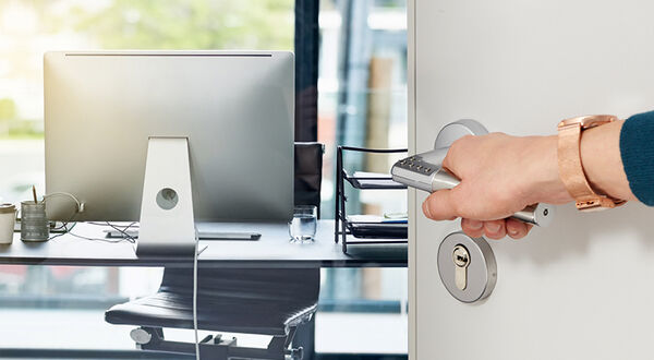 Entry-level access control? Add digital PIN locking to any interior door with this easy-to-install security handle