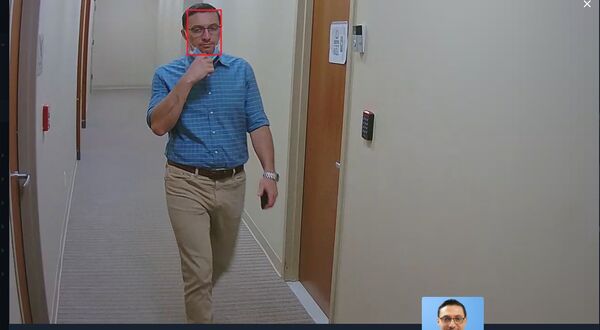 Facial detection system uses AI