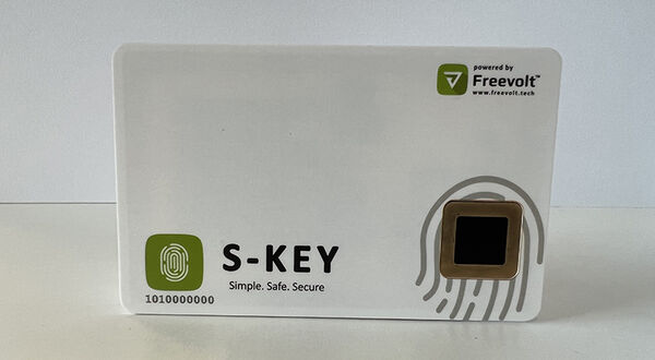 Biometrics by Fingerprints in Freevolt Technologies’ new biometric access card