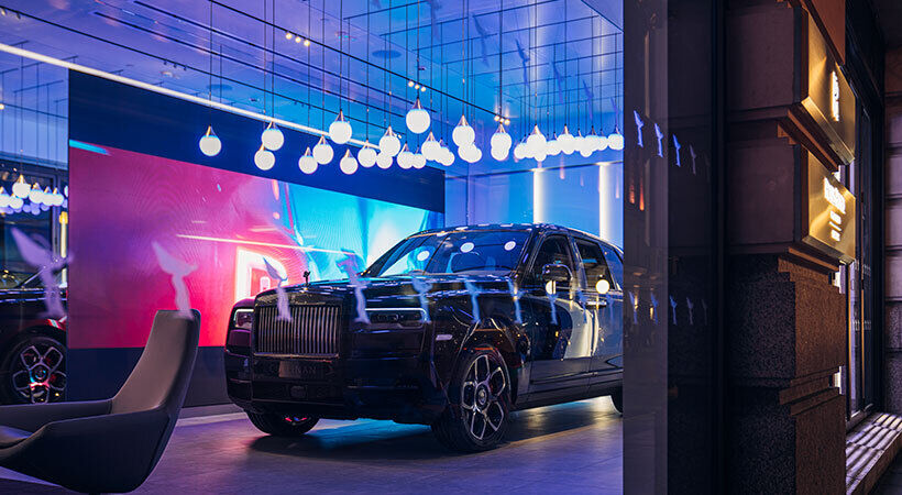 Hygienic & Environmental Engineering Services bring the luxury experience to life in the Rolls-Royce flagship showroom.