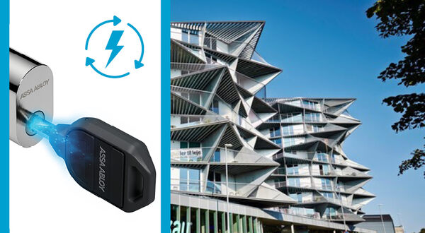 Energy harvesting electronic locks fit the profile for a sustainable construction project