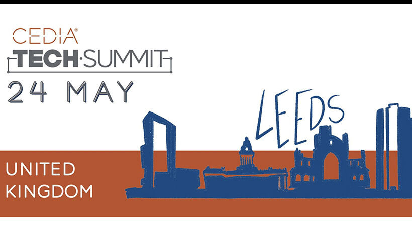 CEDIA Tech Summit Leeds has more sponsors than ever