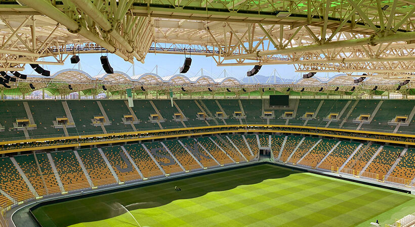 Conference systems enable clear communication for new stadium