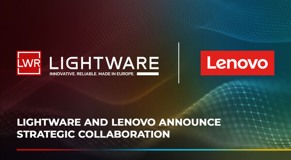 Lightware and Lenovo announce strategic collaboration