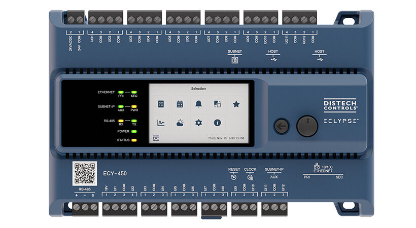 Distech Controls launches the next generation of ECLYPSE connected controllers
