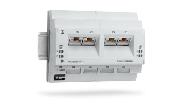 Phoenix Contact release Unmanaged REG switches for building automation