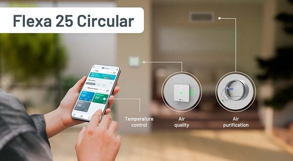 Airzone launches Flexa 25 Circular
