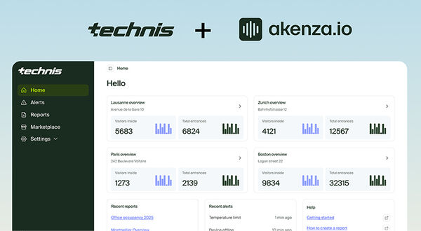 Technis accelerate s global smart space solutions with akenza IoT platform