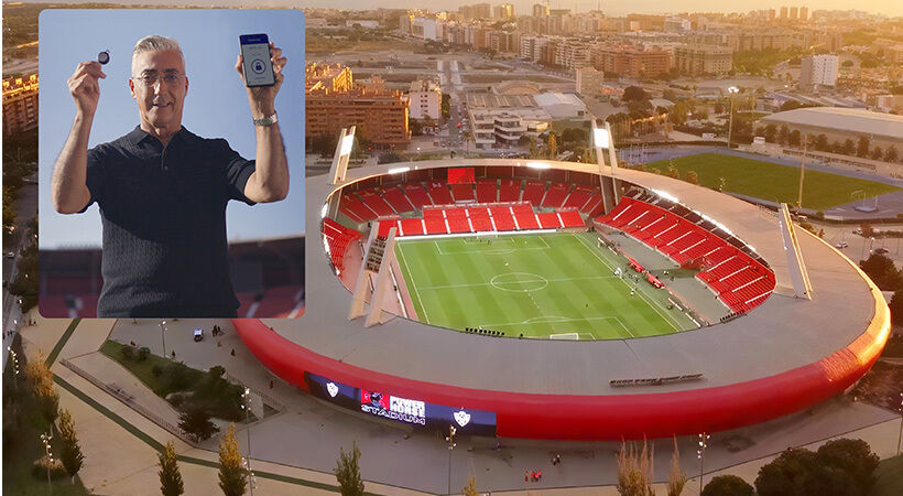 Hybrid smart key and mobile solution digitalizes access at a Spanish football stadium