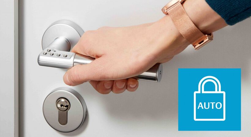 Code Handle: the PIN-secured door handle that locks itself