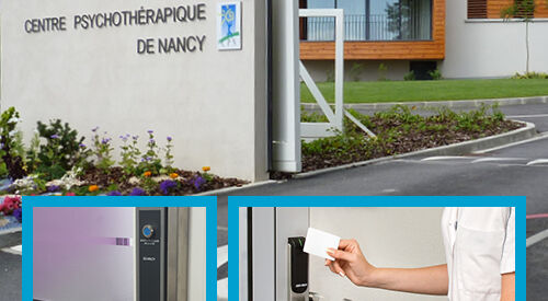 A leading mental health treatment centre in France puts its trust in Aperio wireless access control